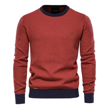 Niklas - Bequemer Slim Fit Strickpullover